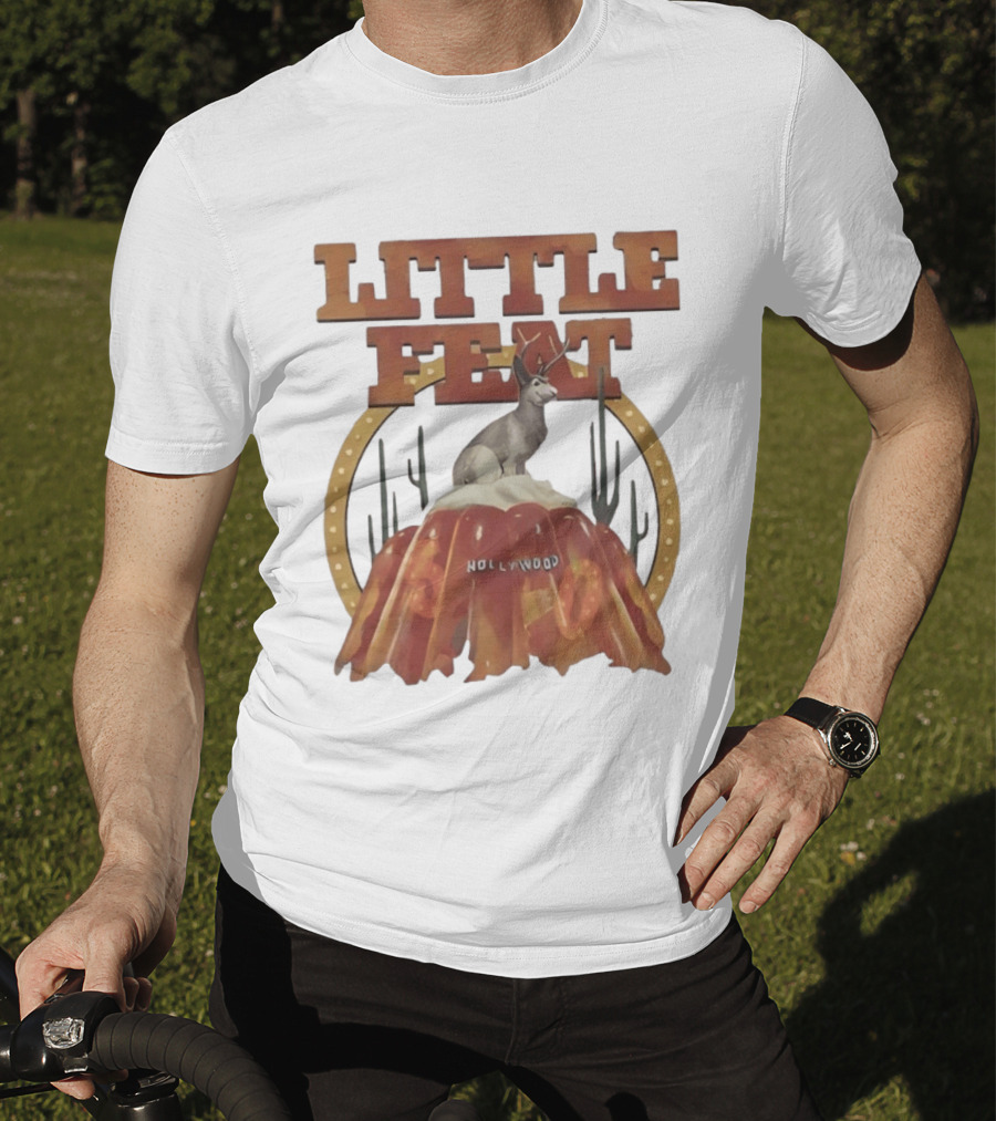 Little Feat Fifty Years Hollywood Record Album Antelope And Cactus T-Shirt