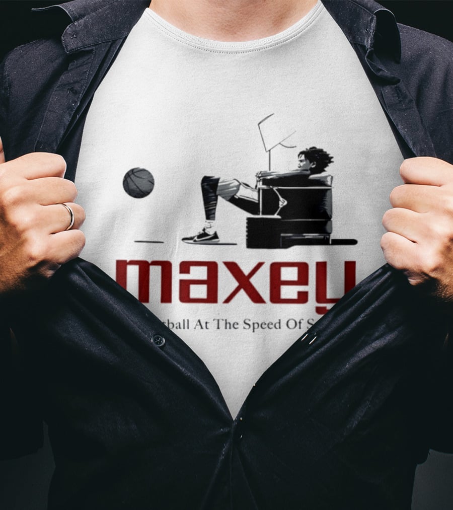 Maxey Basketball At The Speed Of Sound T-Shirt
