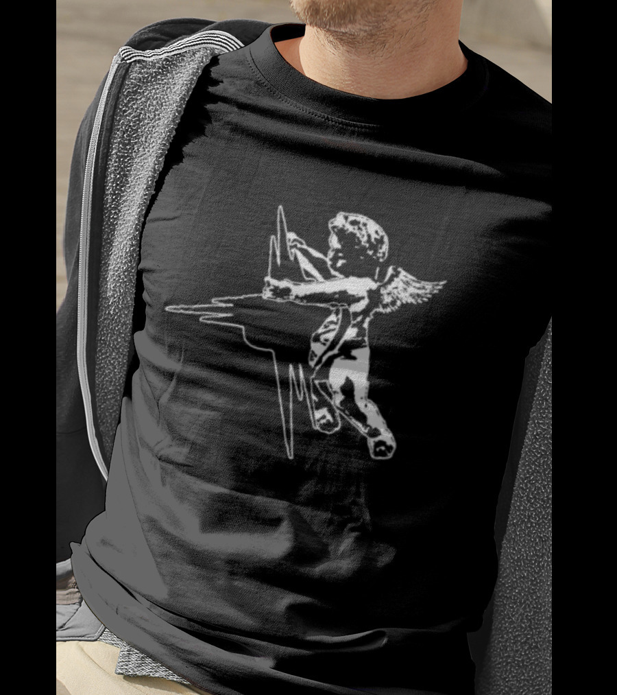 Bad Suns Store Cherub Angel With Bow And Arrow T-Shirt