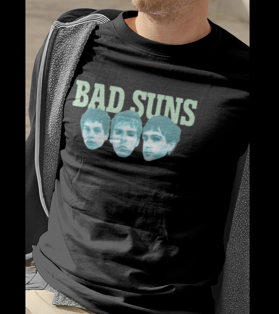 Bad Suns Band Floating Heads Imagery Merchandise T-Shirt
