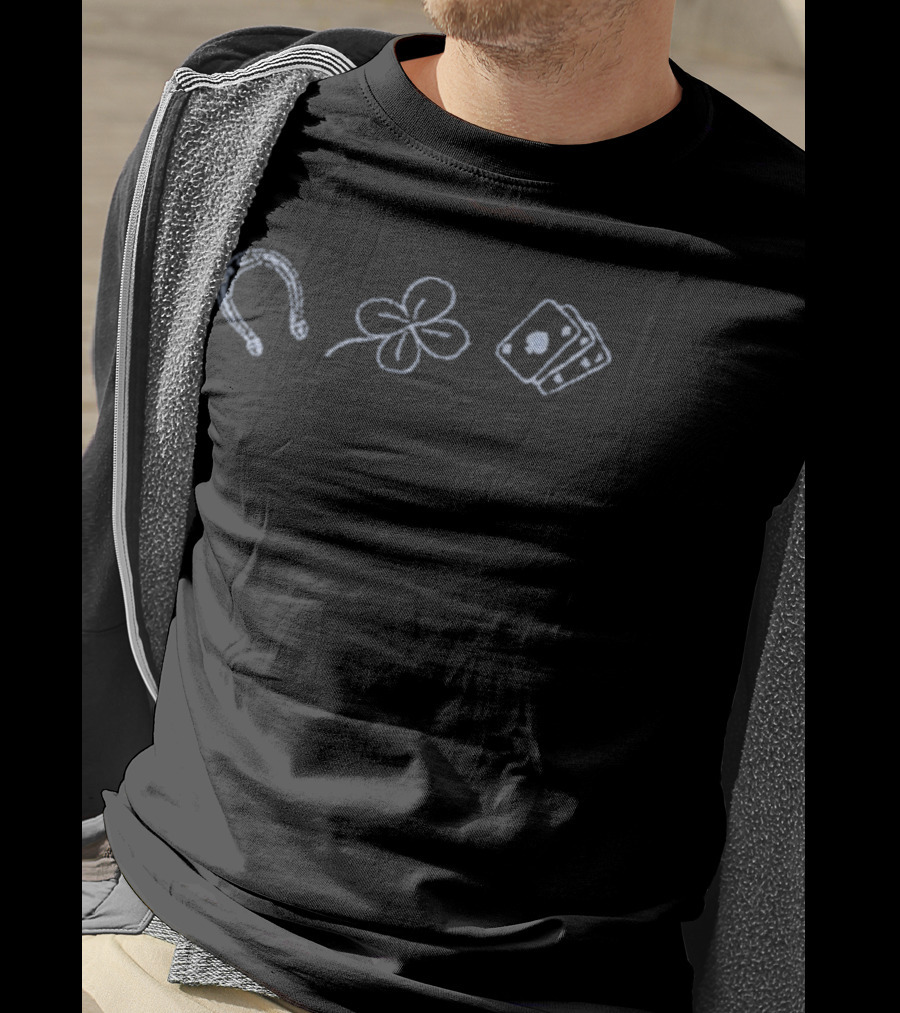 Conan Gray Wishbone One Year Anniversary Horseshoe Clover Dice T-Shirt