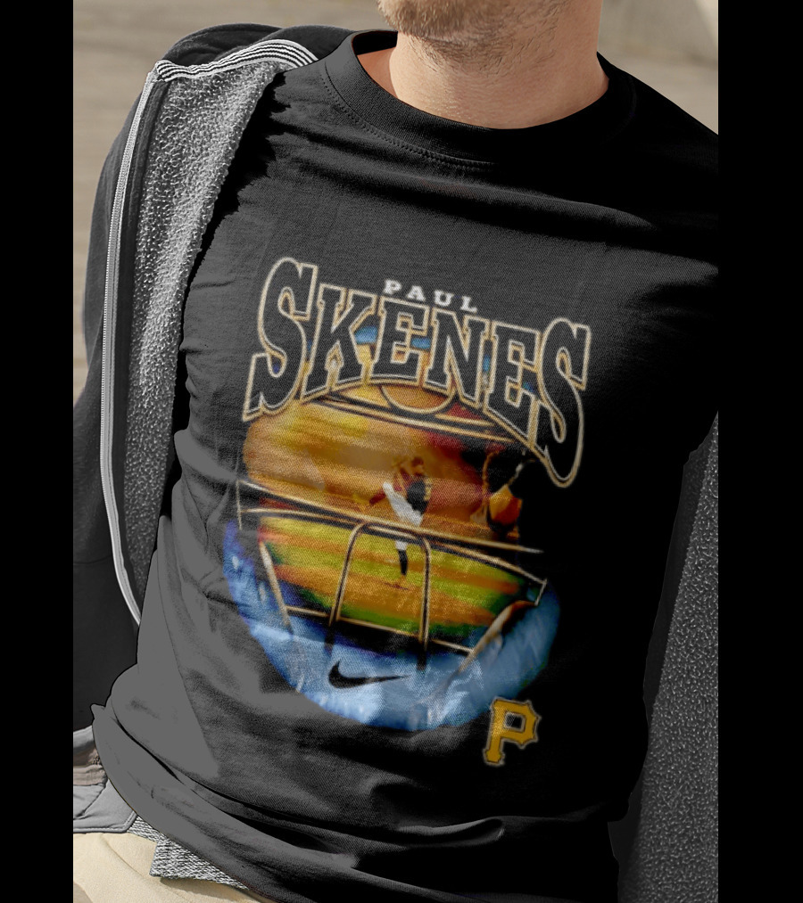Paul Skenes Pittsburgh Pirates Ballpark Action Nike T-Shirt