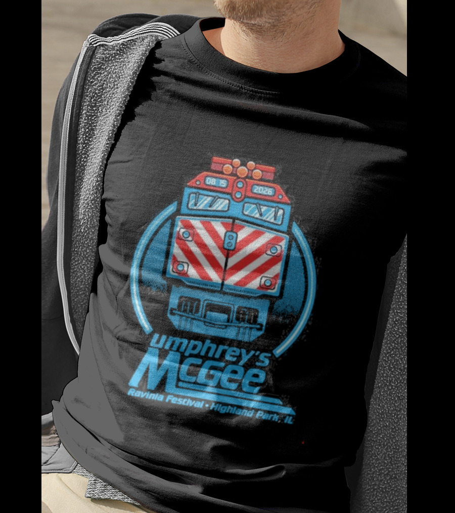 Highland Park IL 08.15.2026 Umphrey's McGee Tour Train T-Shirt