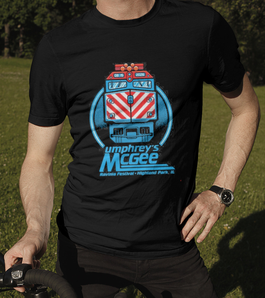 Highland Park IL 08.15.2026 Umphrey's McGee Tour Train T-Shirt