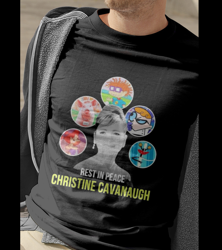 Rest In Peace Christine Cavanaugh Chuckie Dexter Babe Gosalyn Globehornet T-Shirt