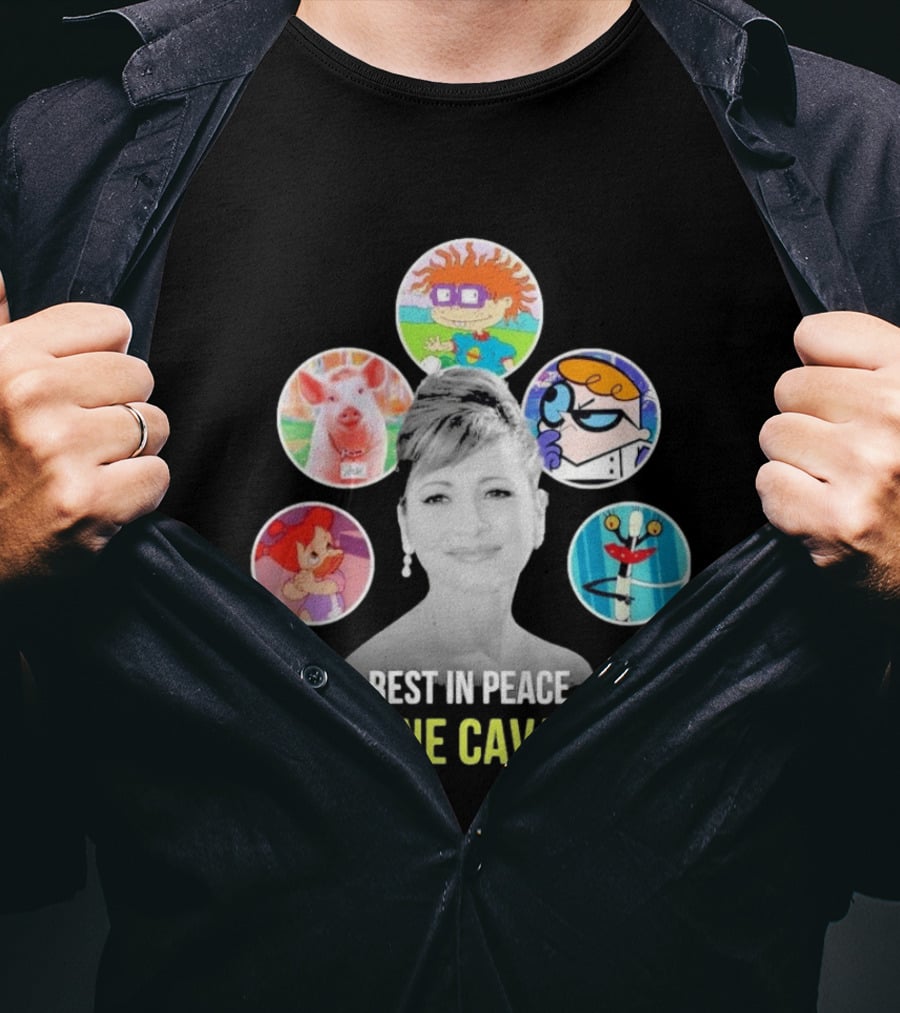 Rest In Peace Christine Cavanaugh Chuckie Dexter Babe Gosalyn Globehornet T-Shirt