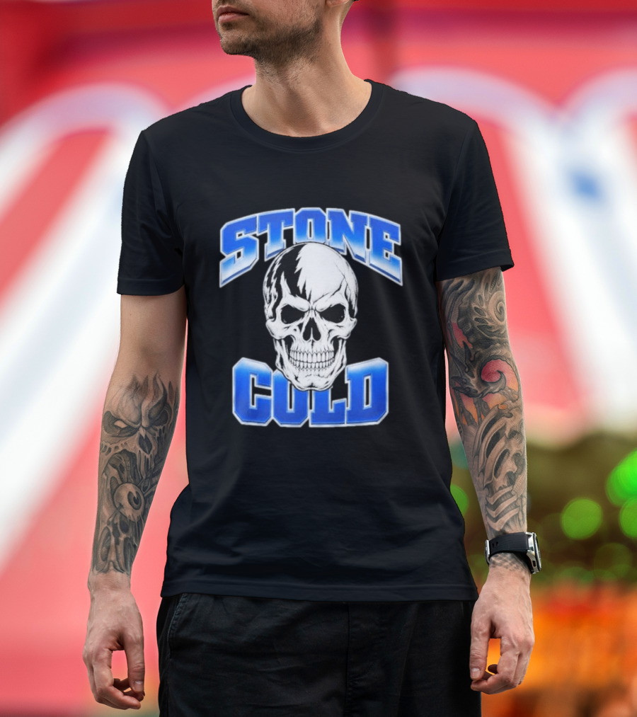 Stone Cold Skull Kevin Owens T-Shirt