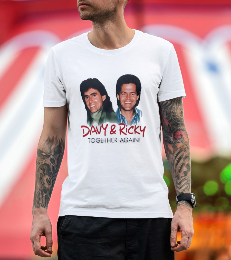 Davy & Ricky Together Again Music Legends T-Shirt