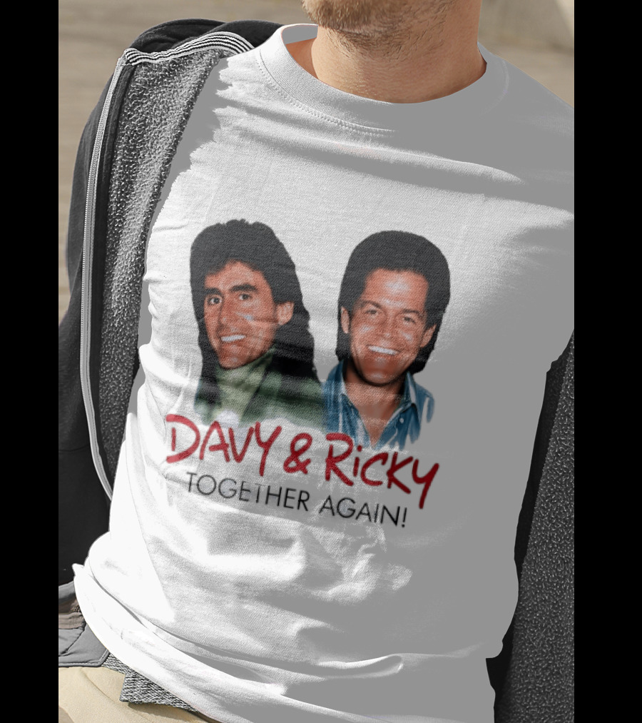 Davy & Ricky Together Again Music Legends T-Shirt