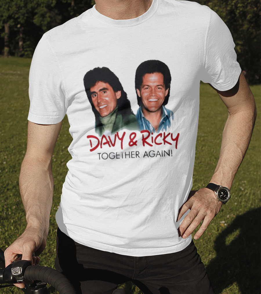 Davy & Ricky Together Again Music Legends T-Shirt