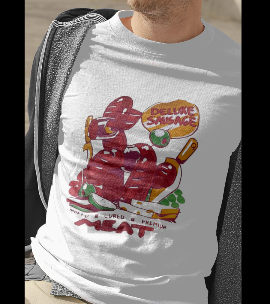 Deluxe Sausage Cured Premium Meat T-Shirt
