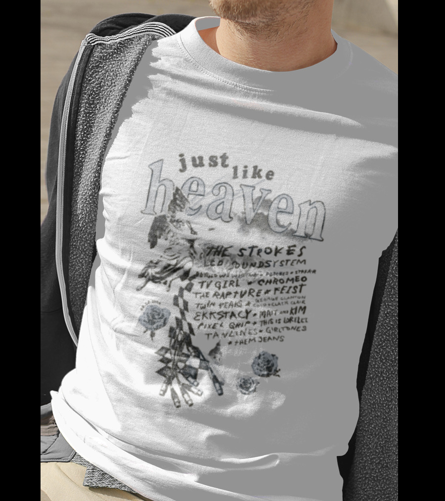 Just Like Heaven Festival Roses 2026 Lineup And Floral T-Shirt