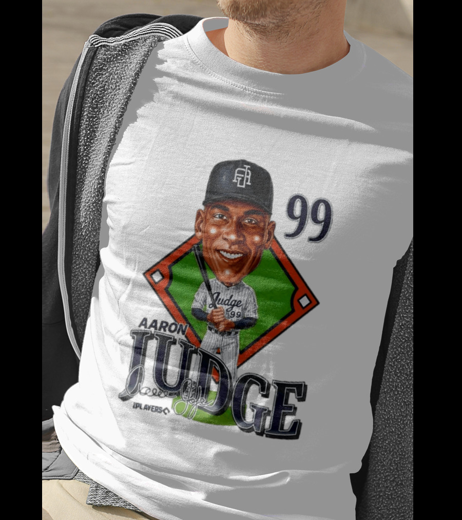Aaron Judge New York Yankees Player 99 Caricature T-Shirt