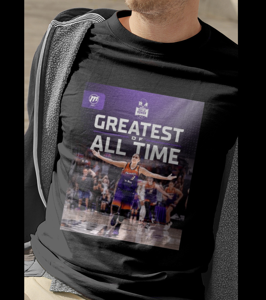 Diana Taurasi Phoenix Mercury Ring Of Honor Greatest Of All Time T-Shirt