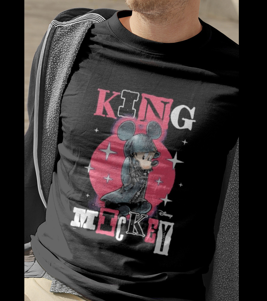Disney Kingdom Hearts King Mickey Stars T-Shirt