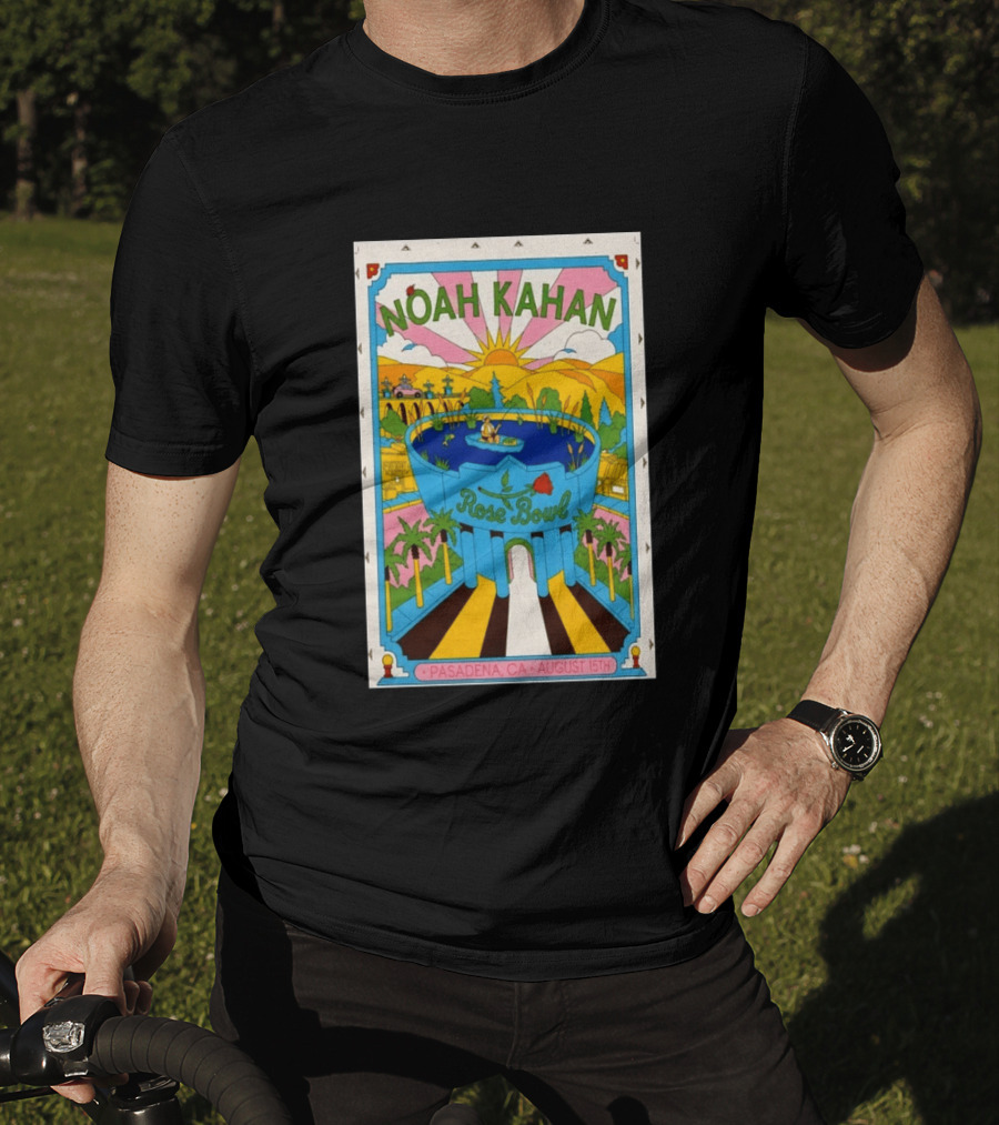Noah Kahan Rose Bowl Pasadena CA August 15th 2026 T-Shirt