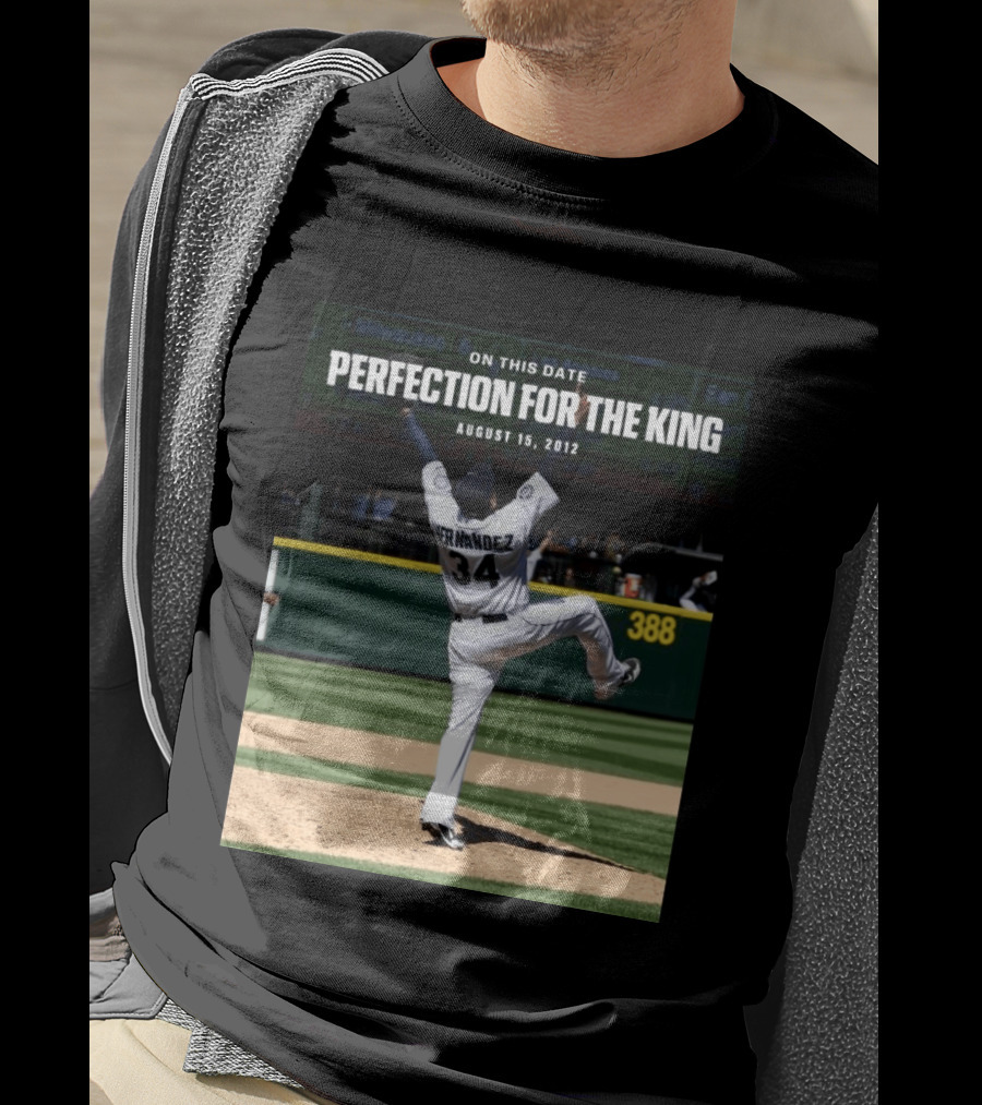 On This Date Perfection For The King Hernandez 34 August 15 2012 T-Shirt