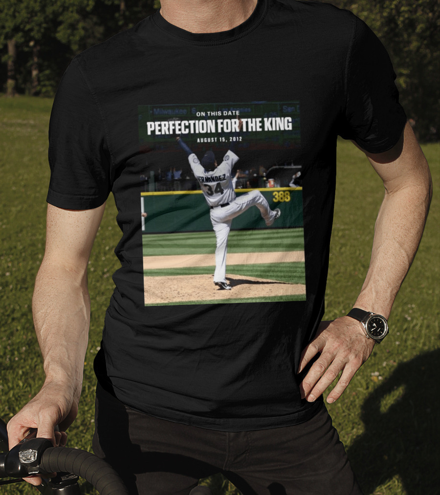 On This Date Perfection For The King Hernandez 34 August 15 2012 T-Shirt