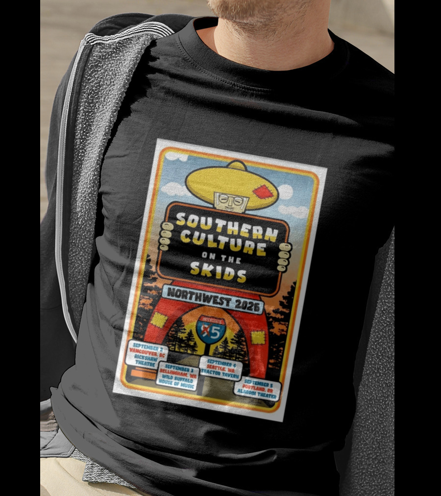 Southern Culture On The Skids Northwest 2026 Tour Vancouver Seattle Portland T-Shirt