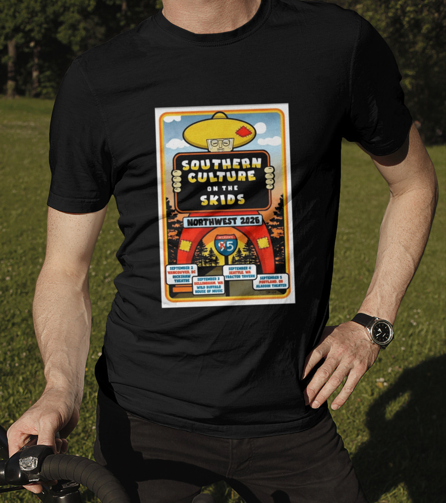 Southern Culture On The Skids Northwest 2026 Tour Vancouver Seattle Portland T-Shirt