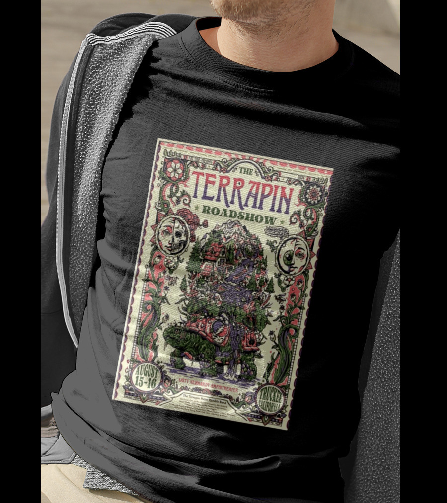 Terrapin Roadshow August 15 16 2026 Salty Gebhardt Amphitheater Truckee California T-Shirt
