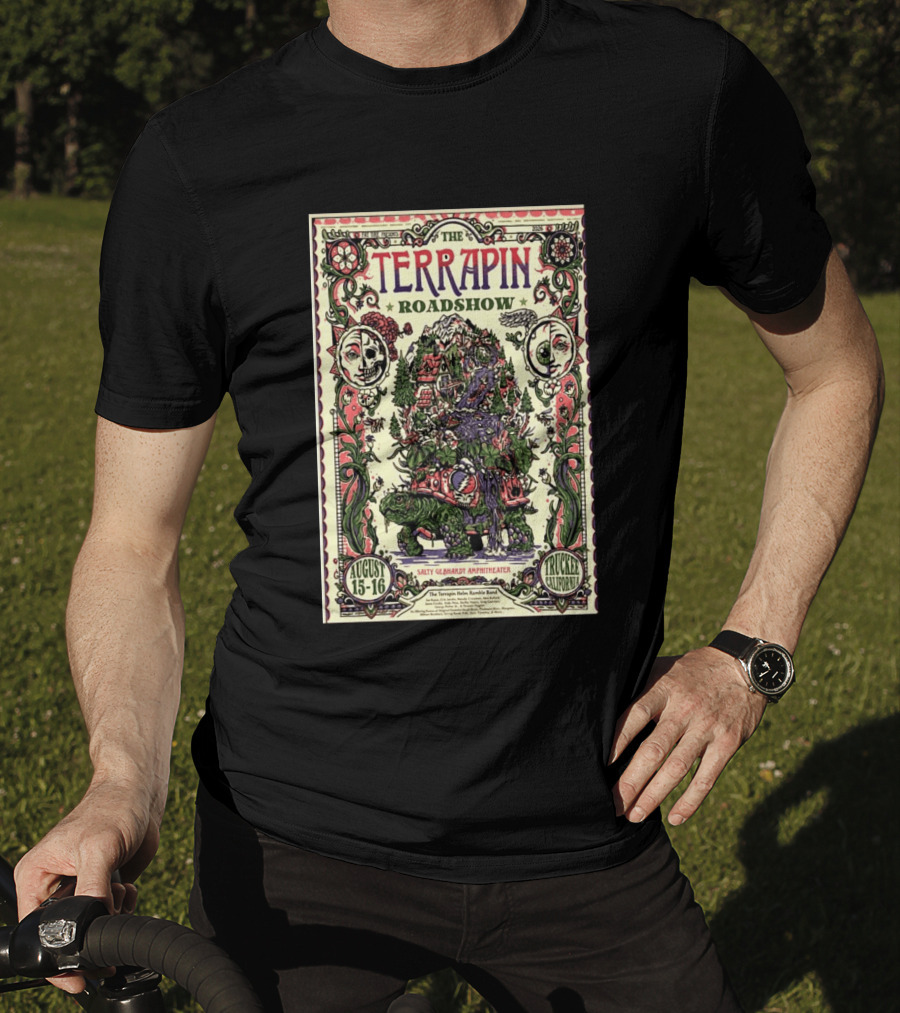 Terrapin Roadshow August 15 16 2026 Salty Gebhardt Amphitheater Truckee California T-Shirt