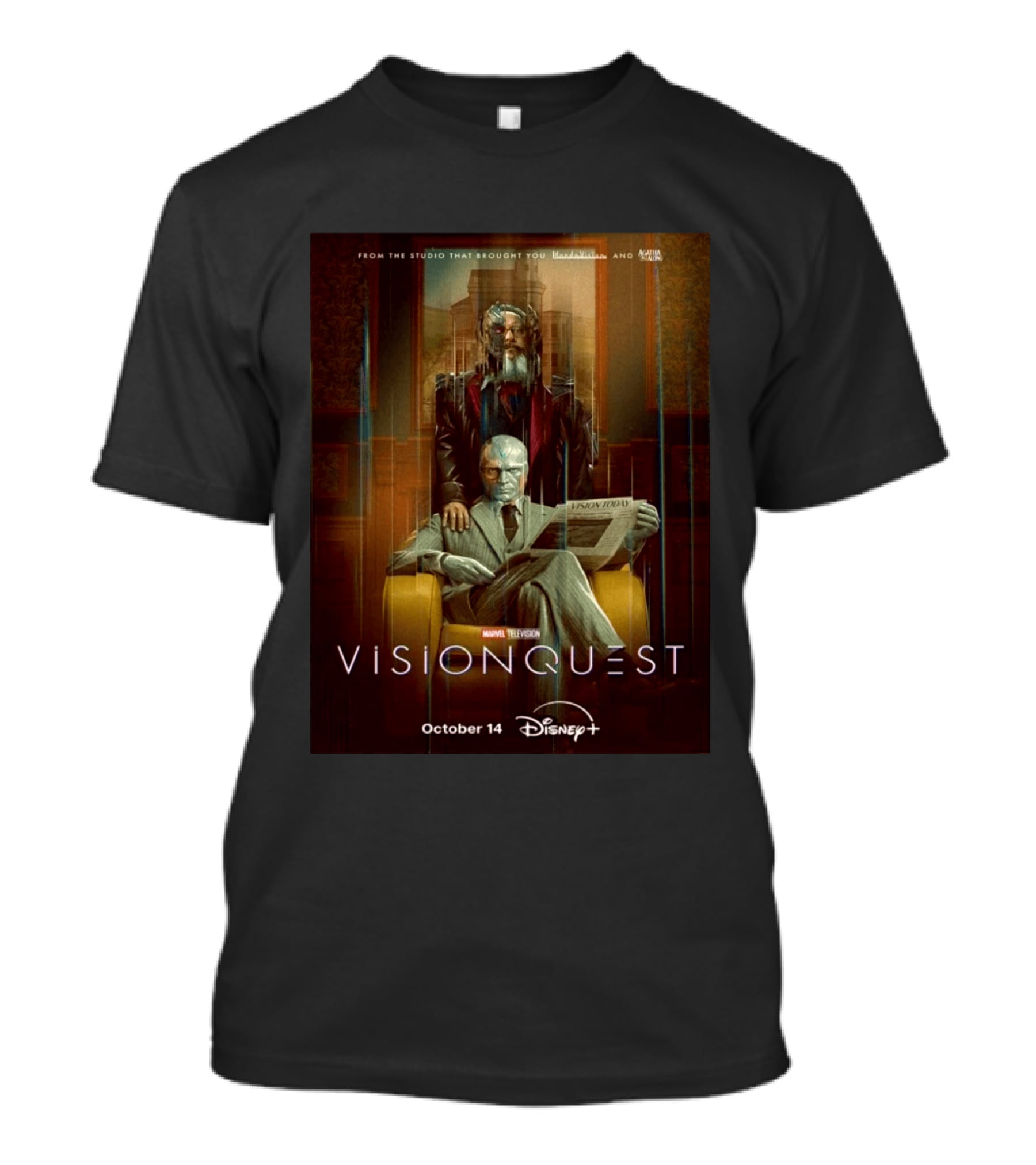 VisionQuest Marvel Television Disney Plus October 14 T-Shirt