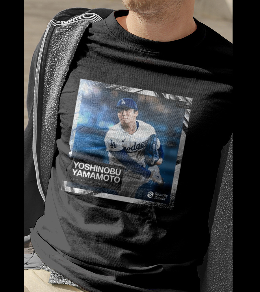 Yoshinobu Yamamoto Los Angeles Dodgers Security Benefit 2026 T-Shirt