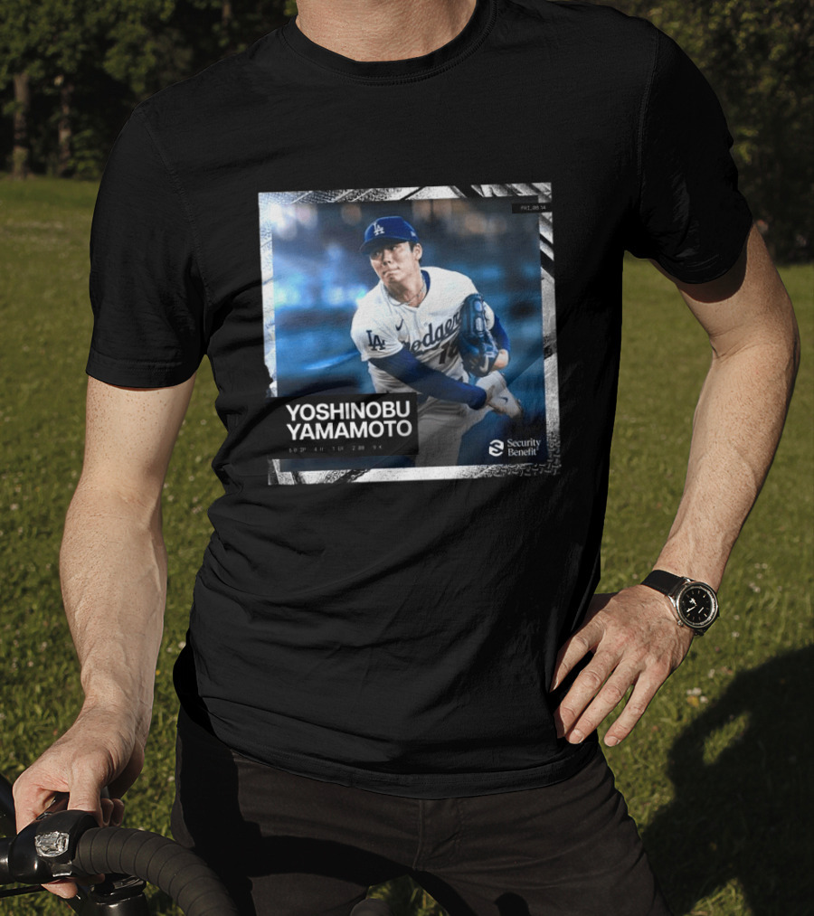 Yoshinobu Yamamoto Los Angeles Dodgers Security Benefit 2026 T-Shirt