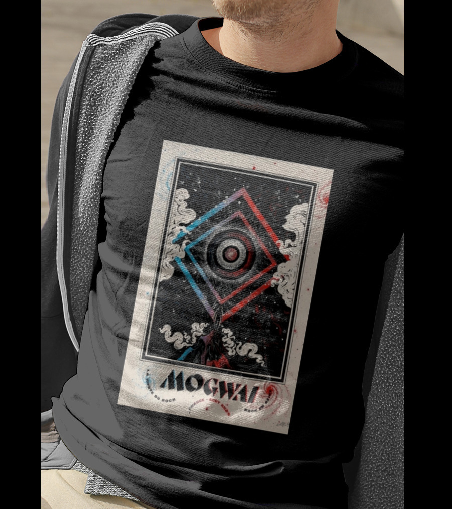 Mogwai 2026 France Rock Festival Exclusive Voyage Du Rock T-Shirt
