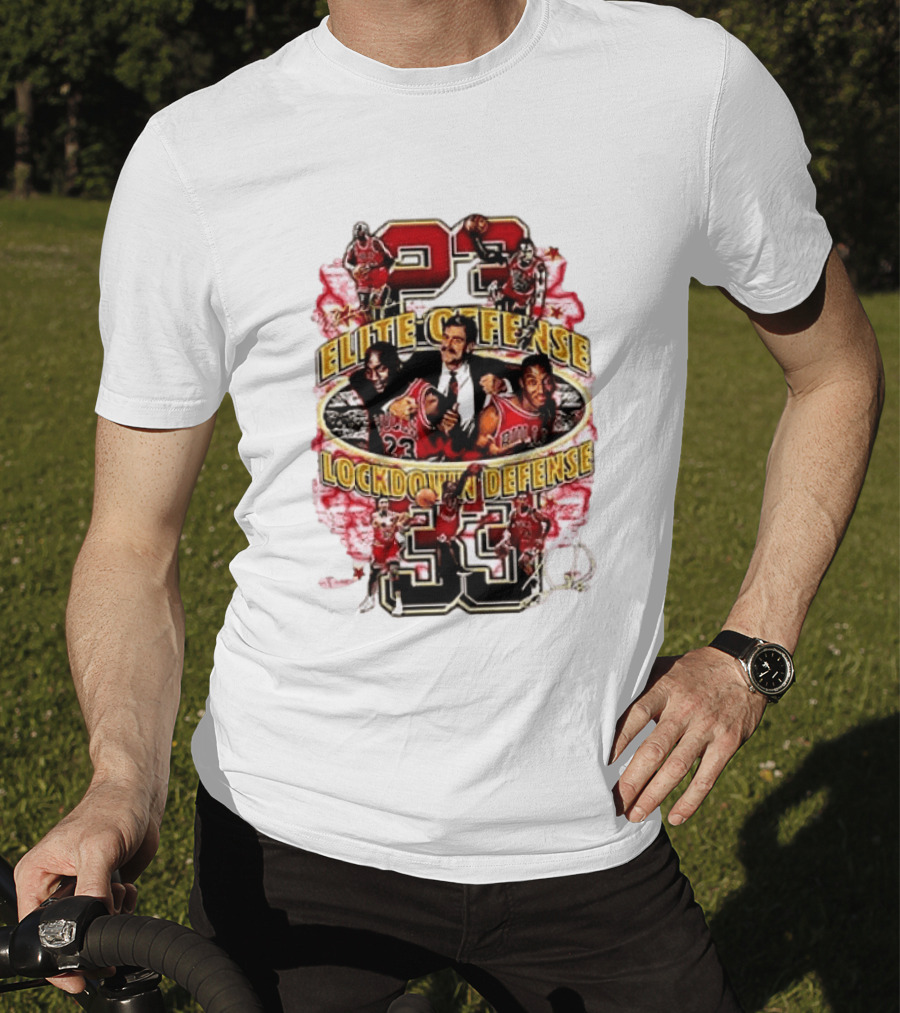 Chicago Bull Machael Jordan X Scotie Pippen Build For Greatness T-Shirt