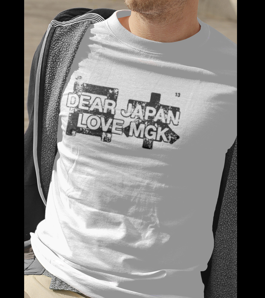 Dear Japan Love MGK Machine Gun Kelly Summer Sonic T-Shirt