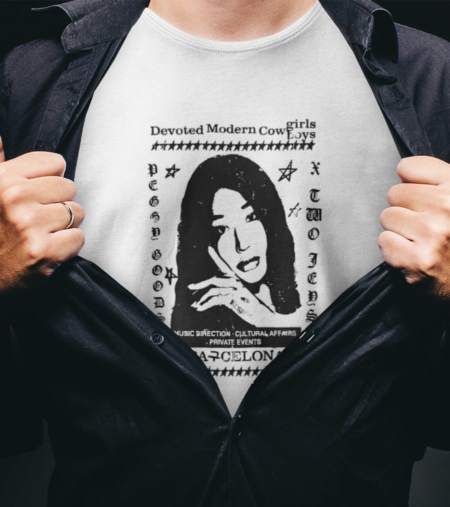 Devoted Modern Cowboys Two Jebs Peggy Goods Music Direction Barcelona T-Shirt
