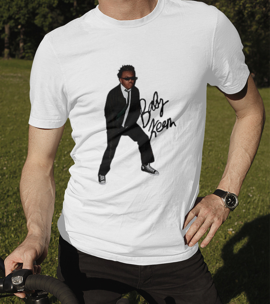 PgLang Baby Keem Cool Pose Sunglasses Suit Sneakers T-Shirt