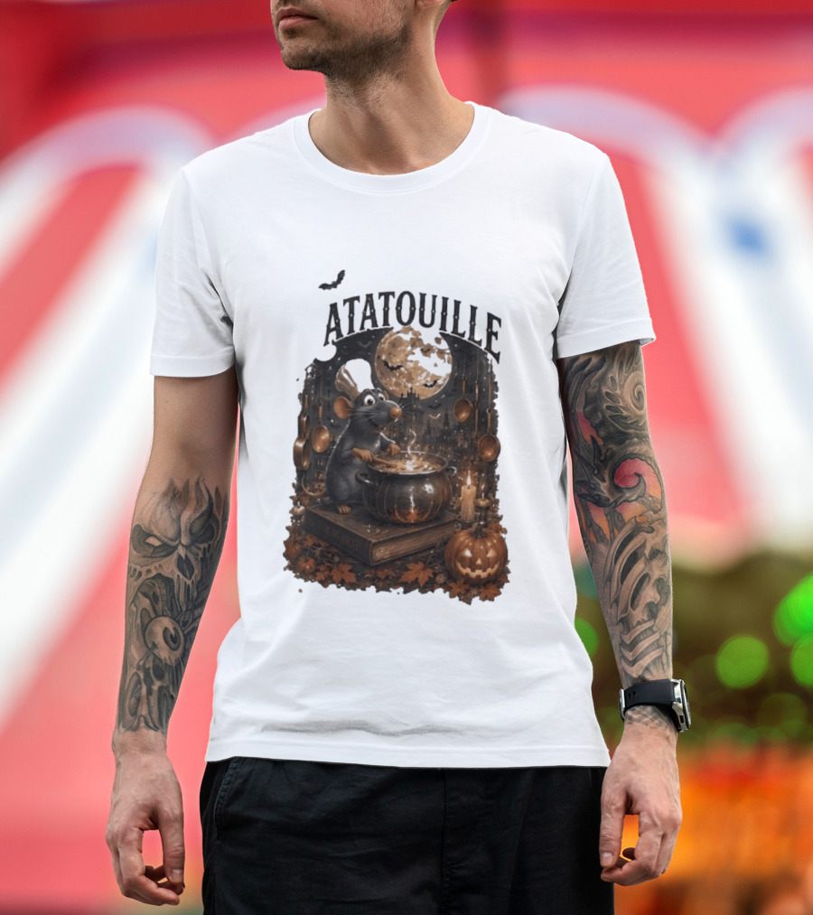 Ratatouille Halloween Cooking Adventure With Pumpkin And Chef Mouse T-Shirt