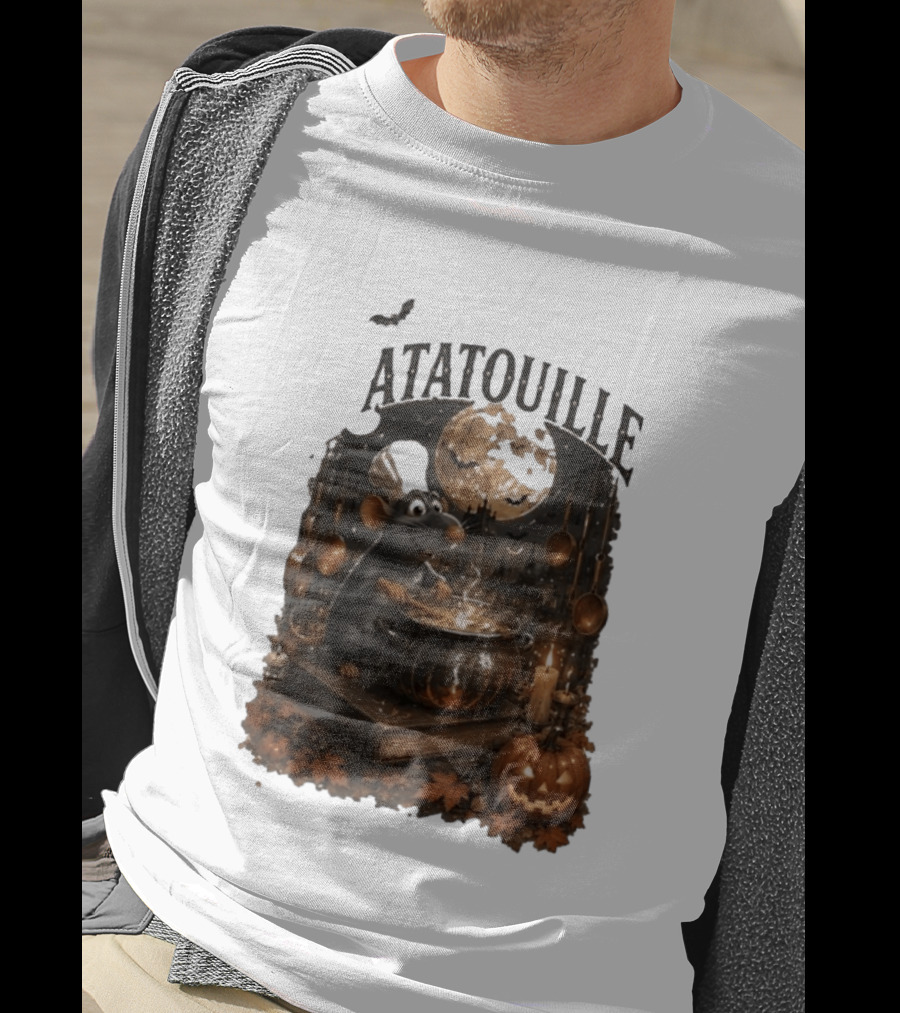 Ratatouille Halloween Cooking Adventure With Pumpkin And Chef Mouse T-Shirt