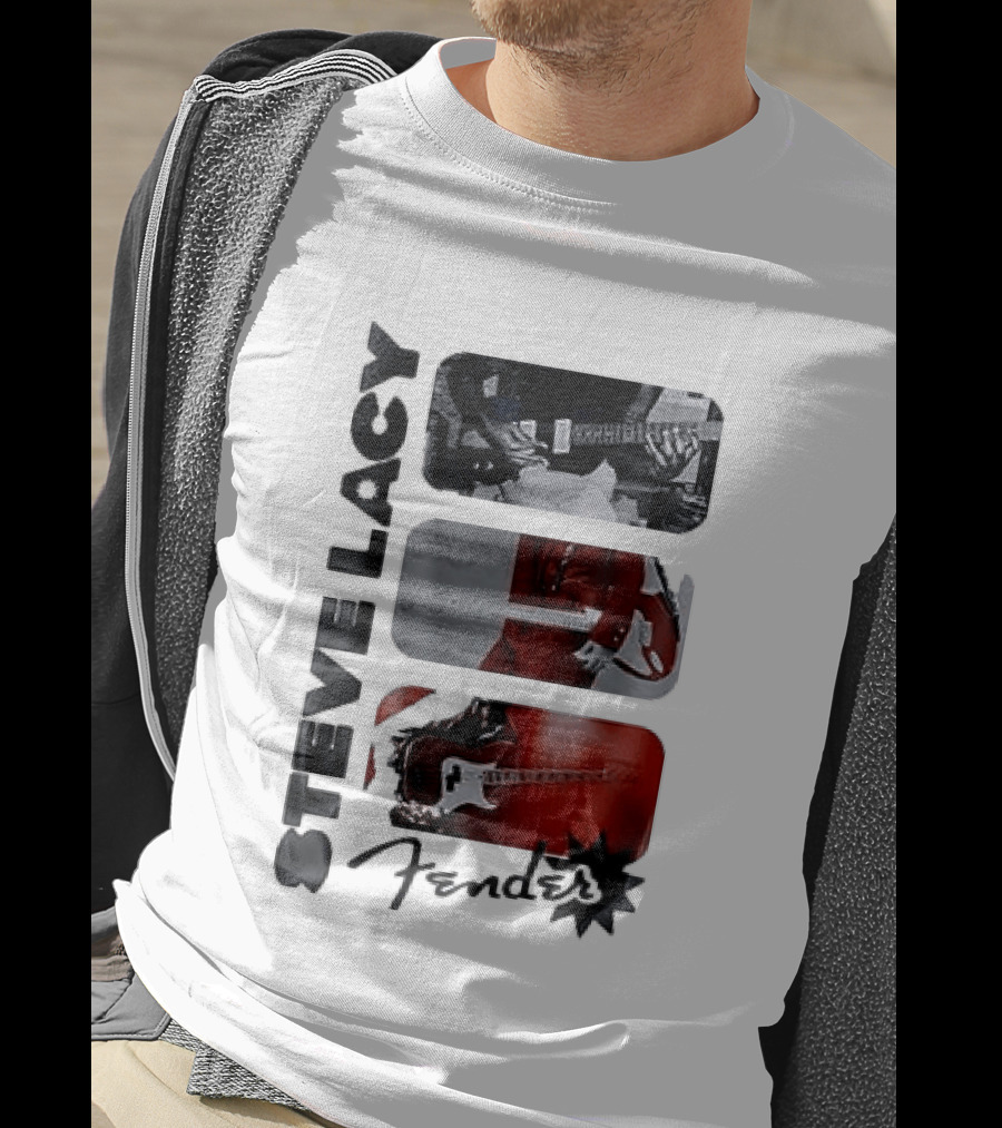 Steve Lacy Fender Oh Yeah Tour Guitar T-Shirt