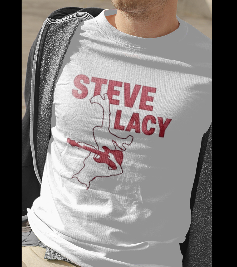 Steve Lacy Oh Yeah Tour Tracklist Guitar T-Shirt