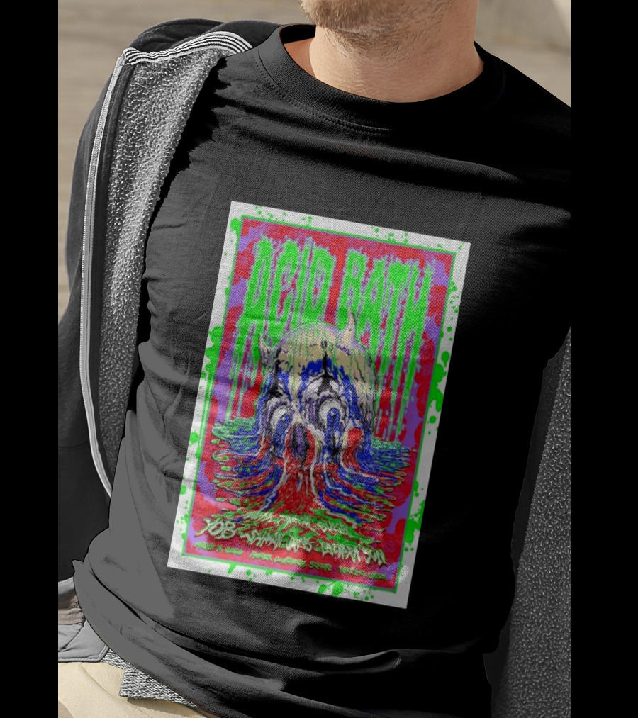 Acid Bath Special Guests Yob Summoner's Enigma Tour August 29 2026 Crystal Ballroom Portland Oregon T-Shirt