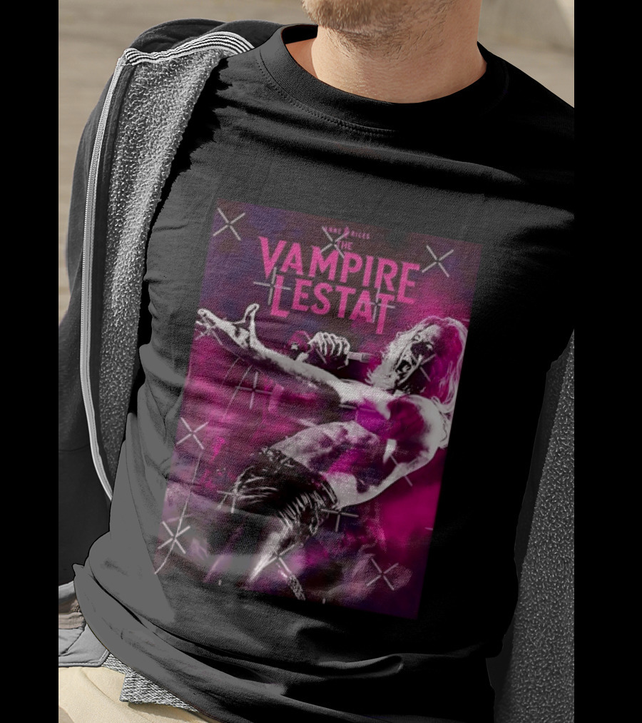 Anne Rice's The Vampire Lestat Gothic Horror Rock Star Aesthetic T-Shirt