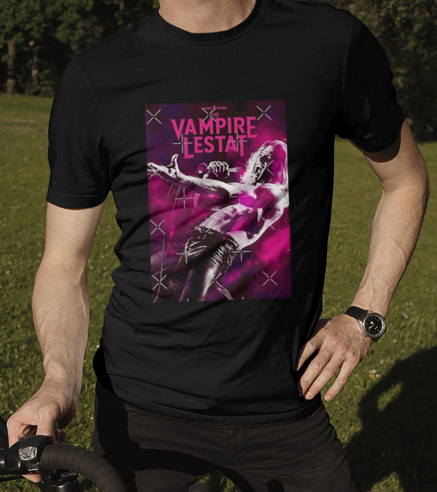 Anne Rice's The Vampire Lestat Gothic Horror Rock Star Aesthetic T-Shirt