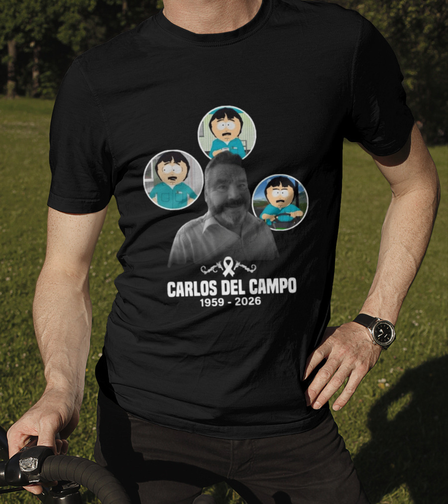 CARLOS DEL CAMPO 1959 2026 South Park Character Collection T-Shirt