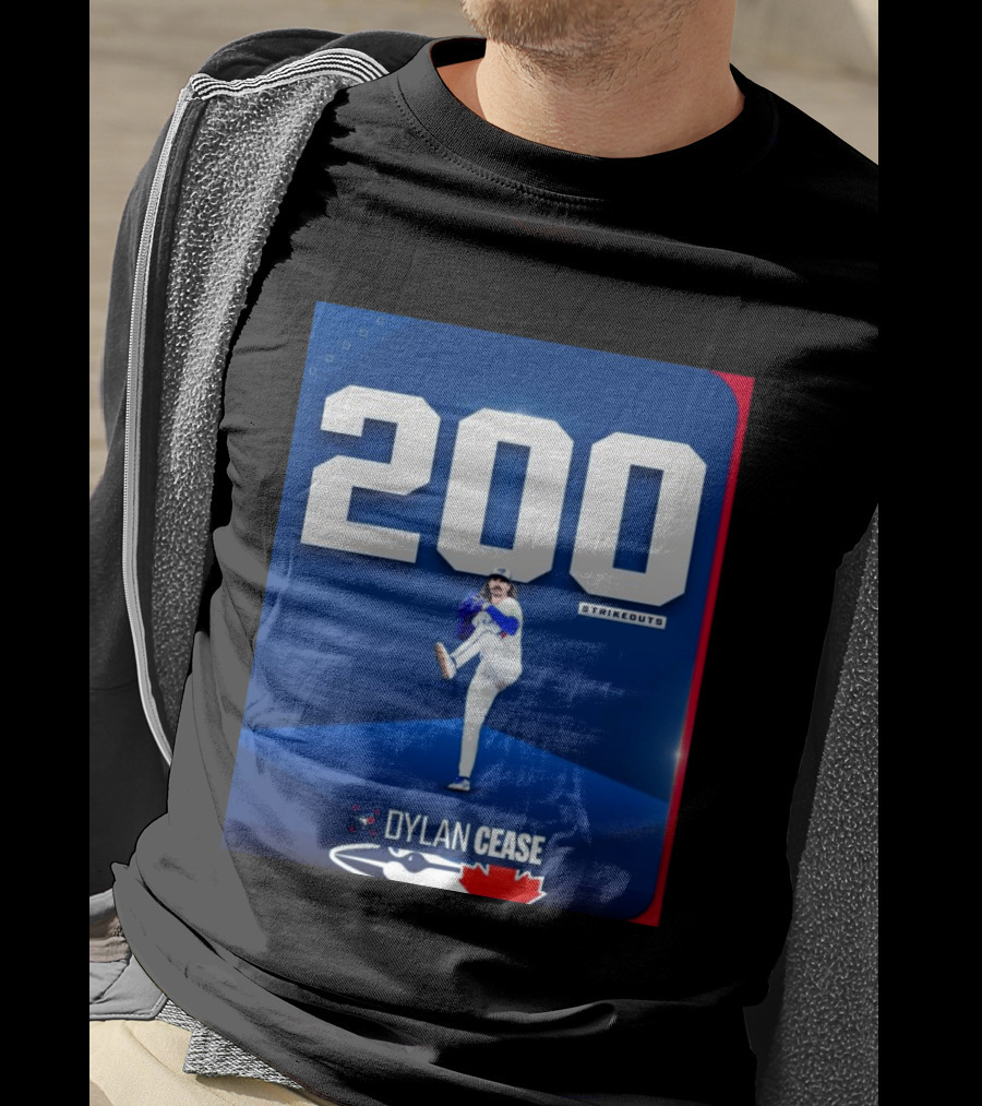 Dylan Cease 200 Strikeouts Baseball Pitcher T-Shirt