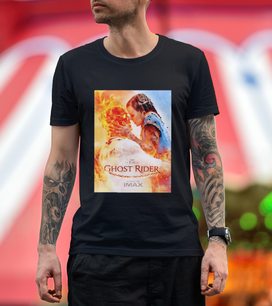 The Ghost Rider Movie Filmed For IMAX Marvel Cinematic T-Shirt