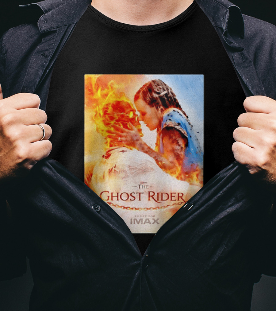 The Ghost Rider Movie Filmed For IMAX Marvel Cinematic T-Shirt