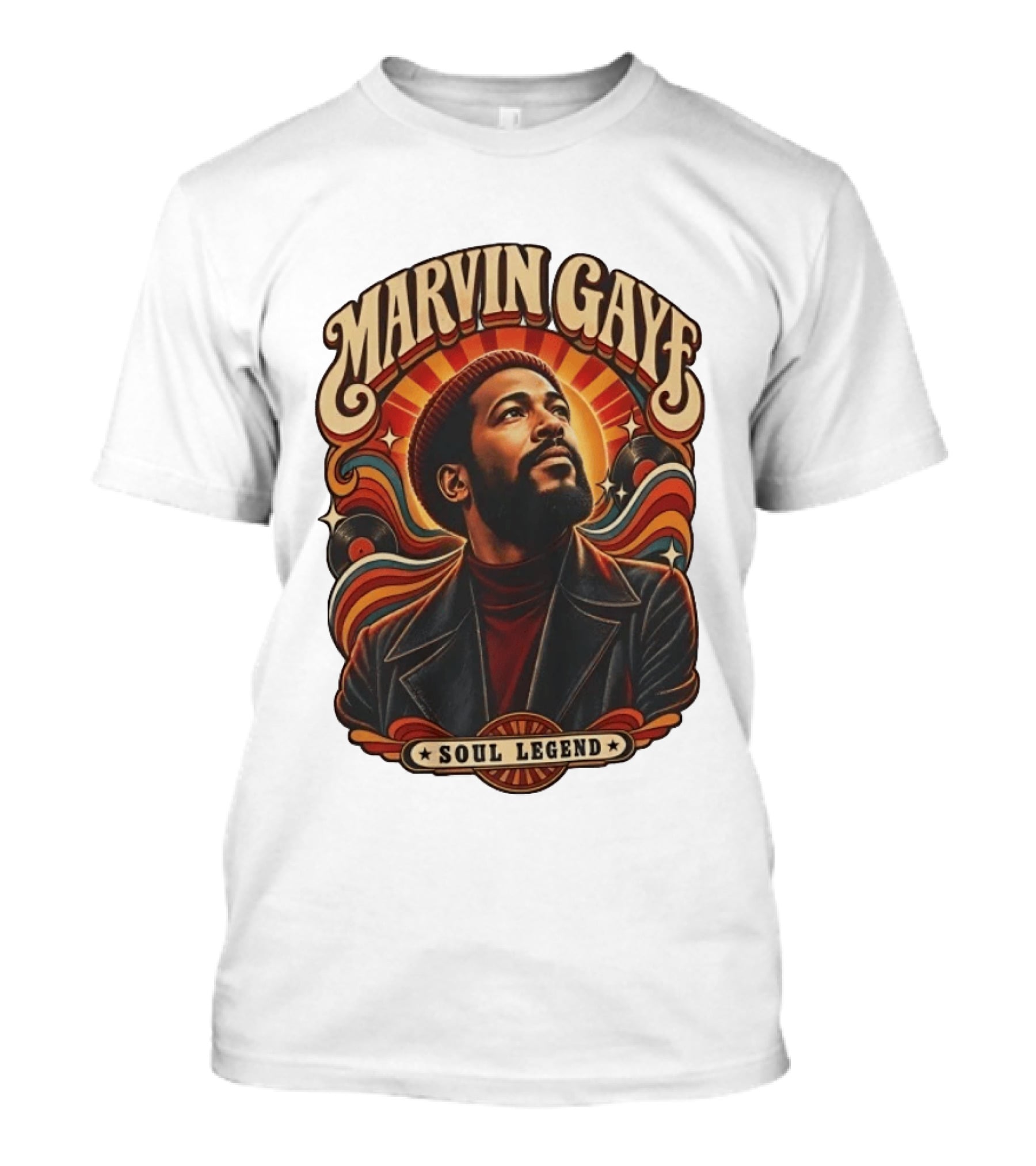 Marvin Gaye Soul Legend Motown T-Shirt