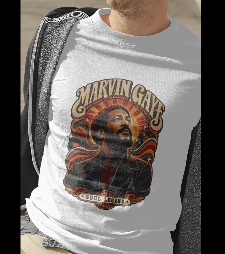 Marvin Gaye Soul Legend Motown T-Shirt