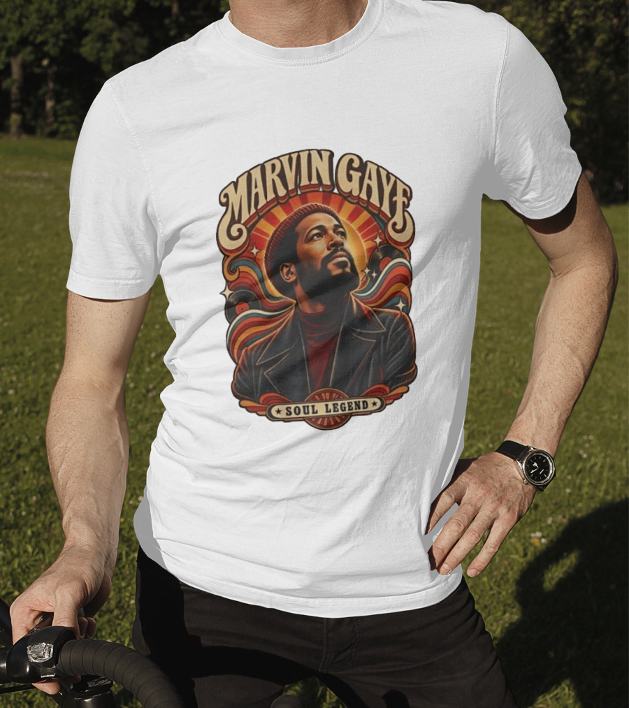 Marvin Gaye Soul Legend Motown T-Shirt