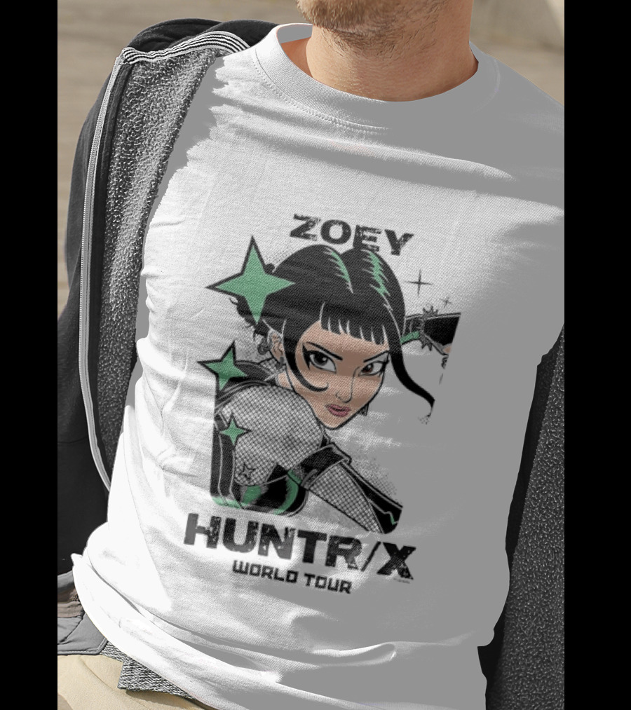 Zoey Huntr X World Tour Concert Music Artist Stars T-Shirt
