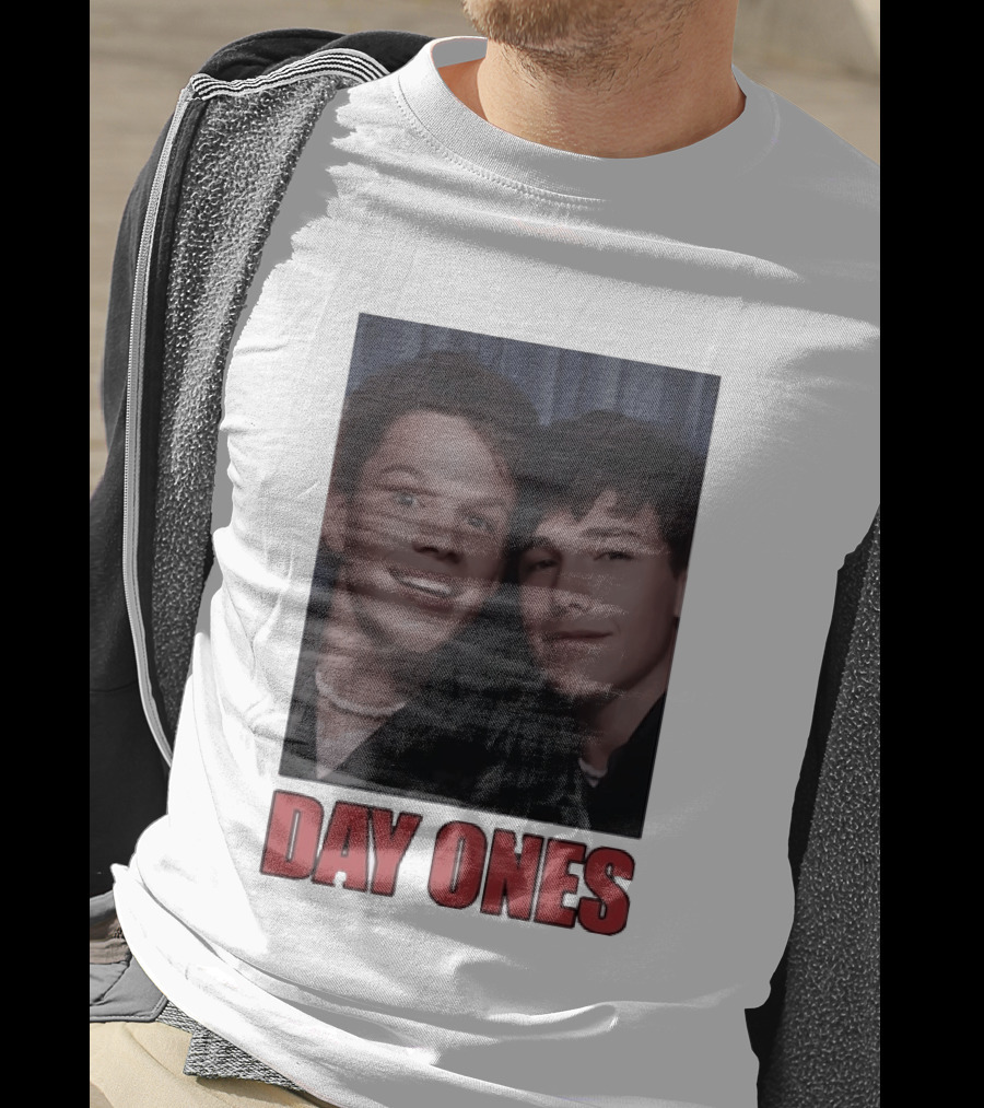 Ben Affleck Matt Damon Day Ones Friends Photobooth Nostalgia T-Shirt